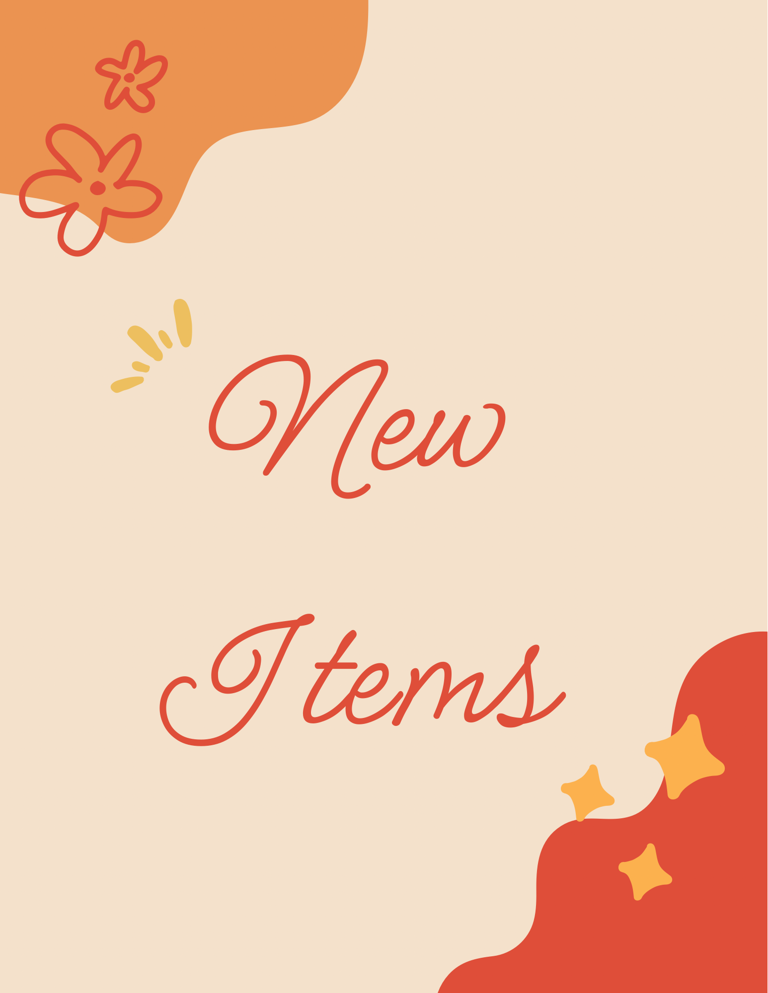 New Items
