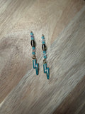Blue Lightning Bolts