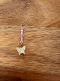 Pink Butterfly Individual Dangle