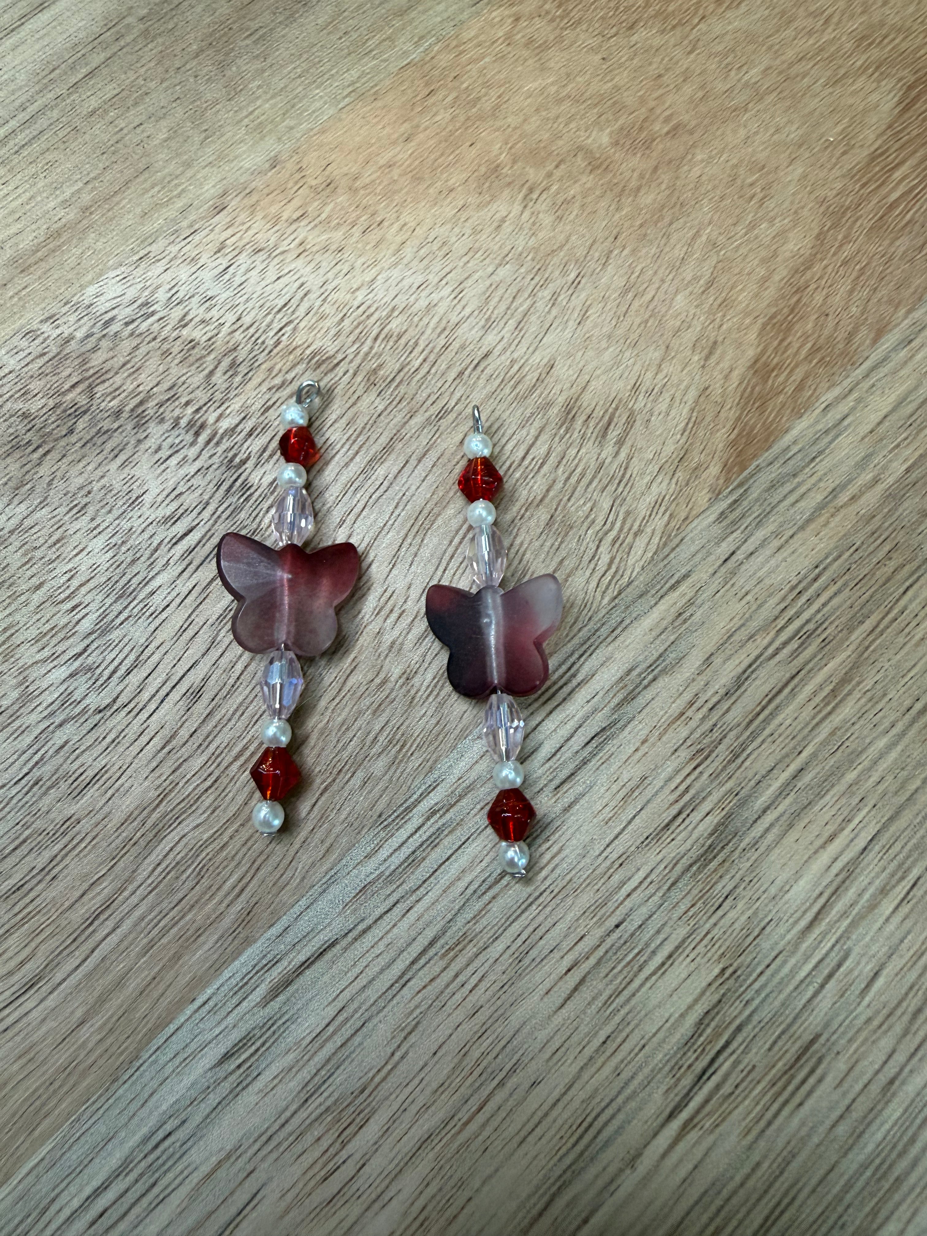 Burgundy Butterflies