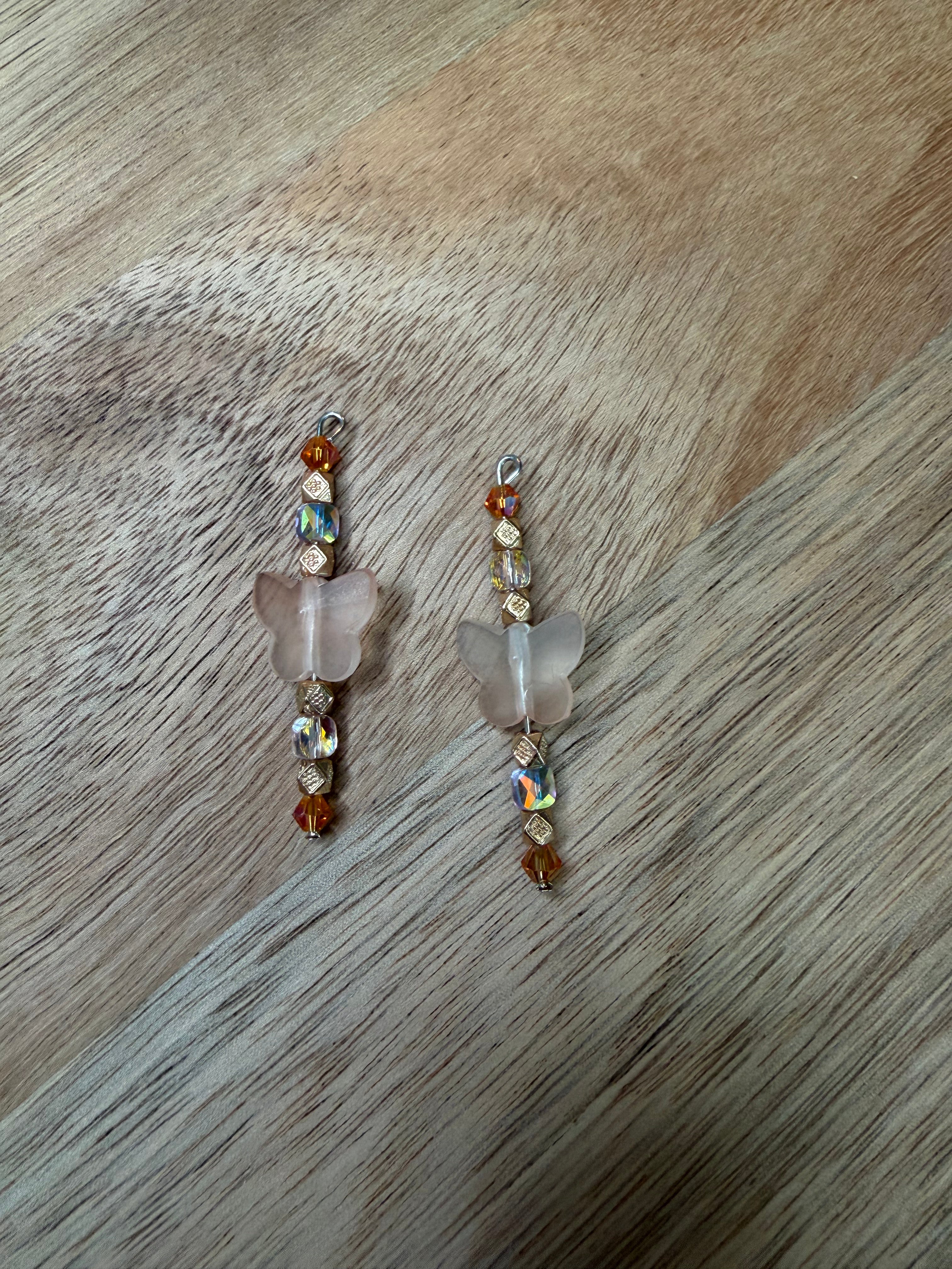 Peach Butterflies