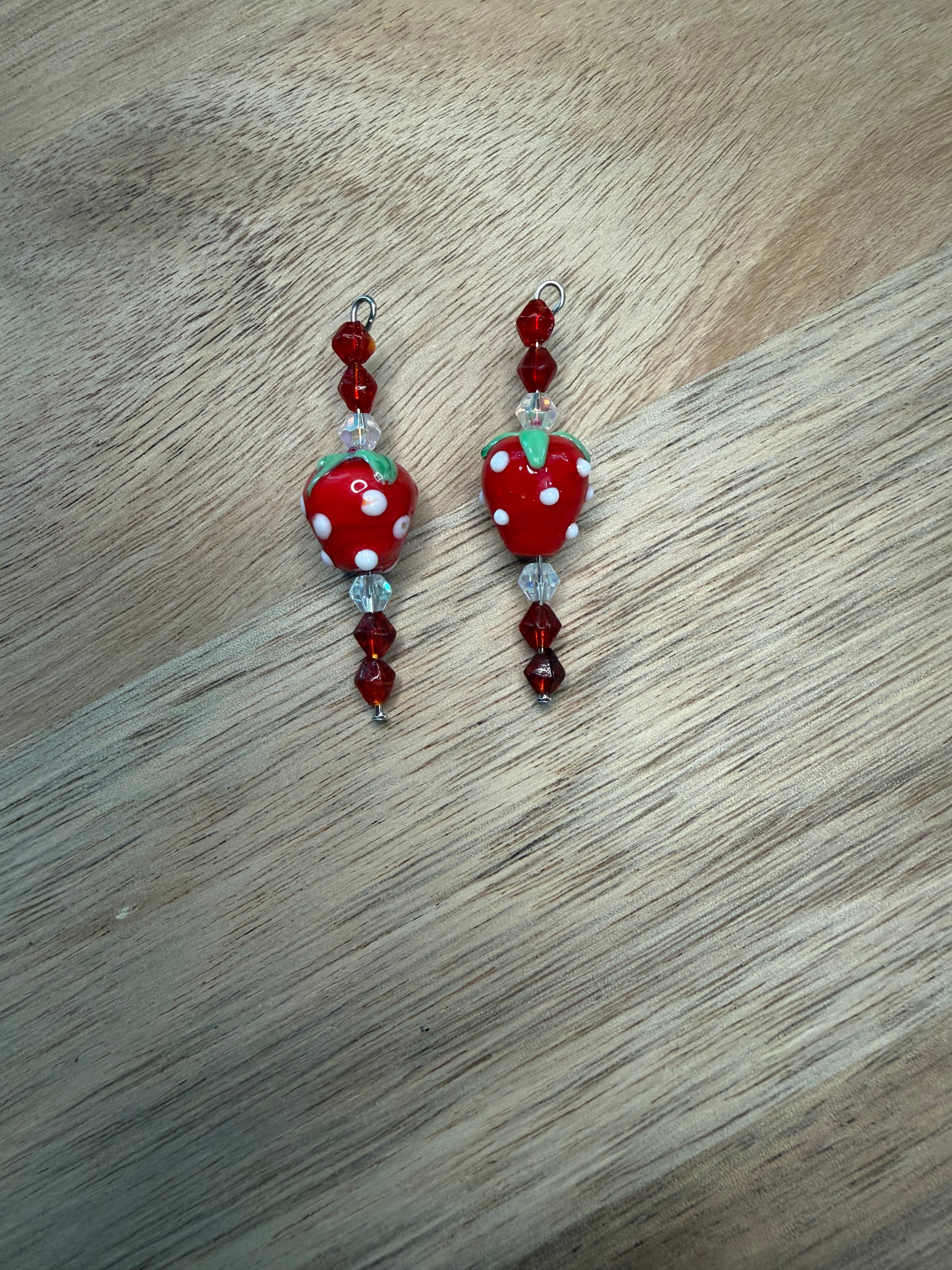 Glass Strawberries